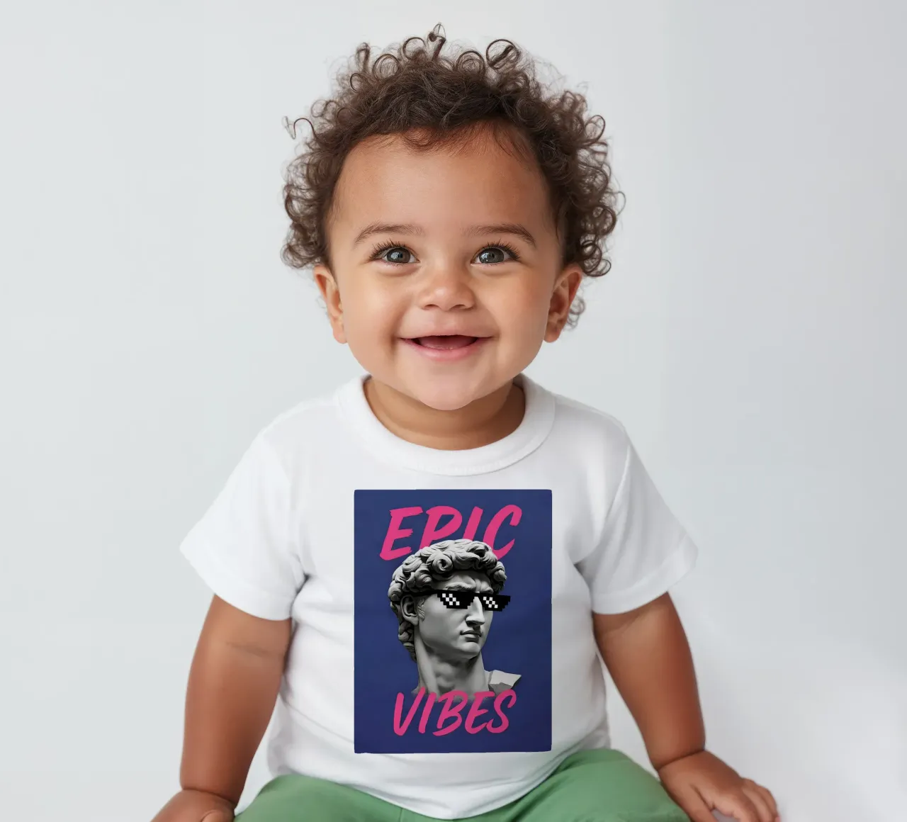 Epic vibes baby t-shirt by 🥝 KIWI STORE