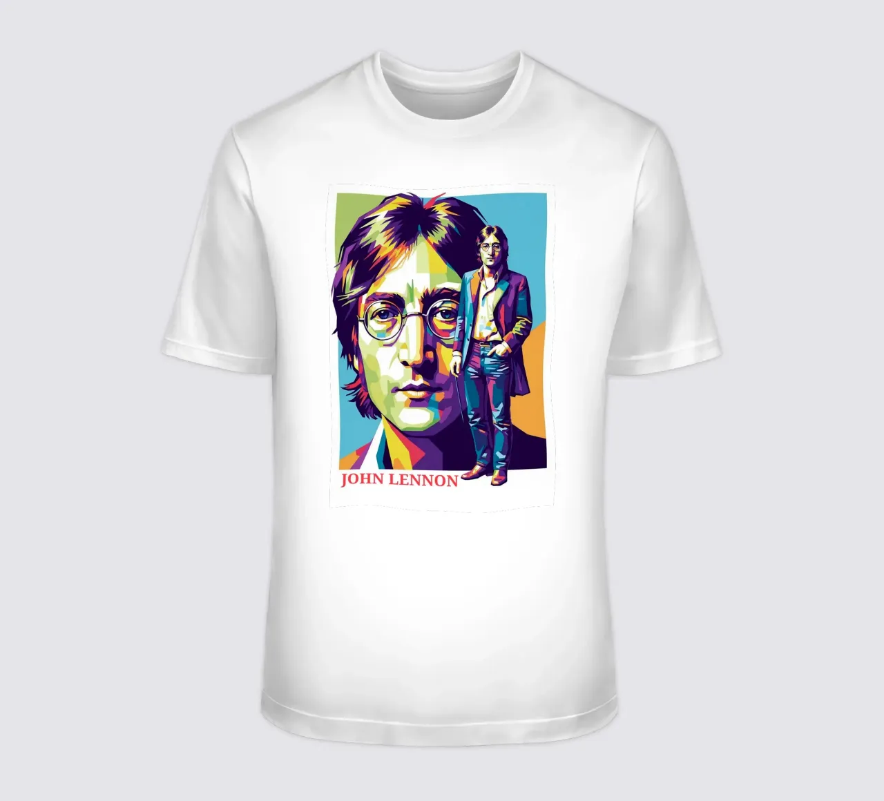John Lennon style t-shirt da Hantamrata