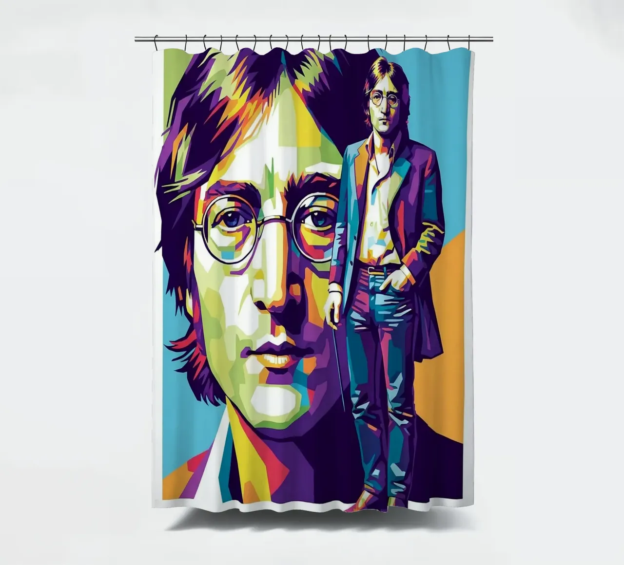 John Lennon style tenda da doccia da Hantamrata