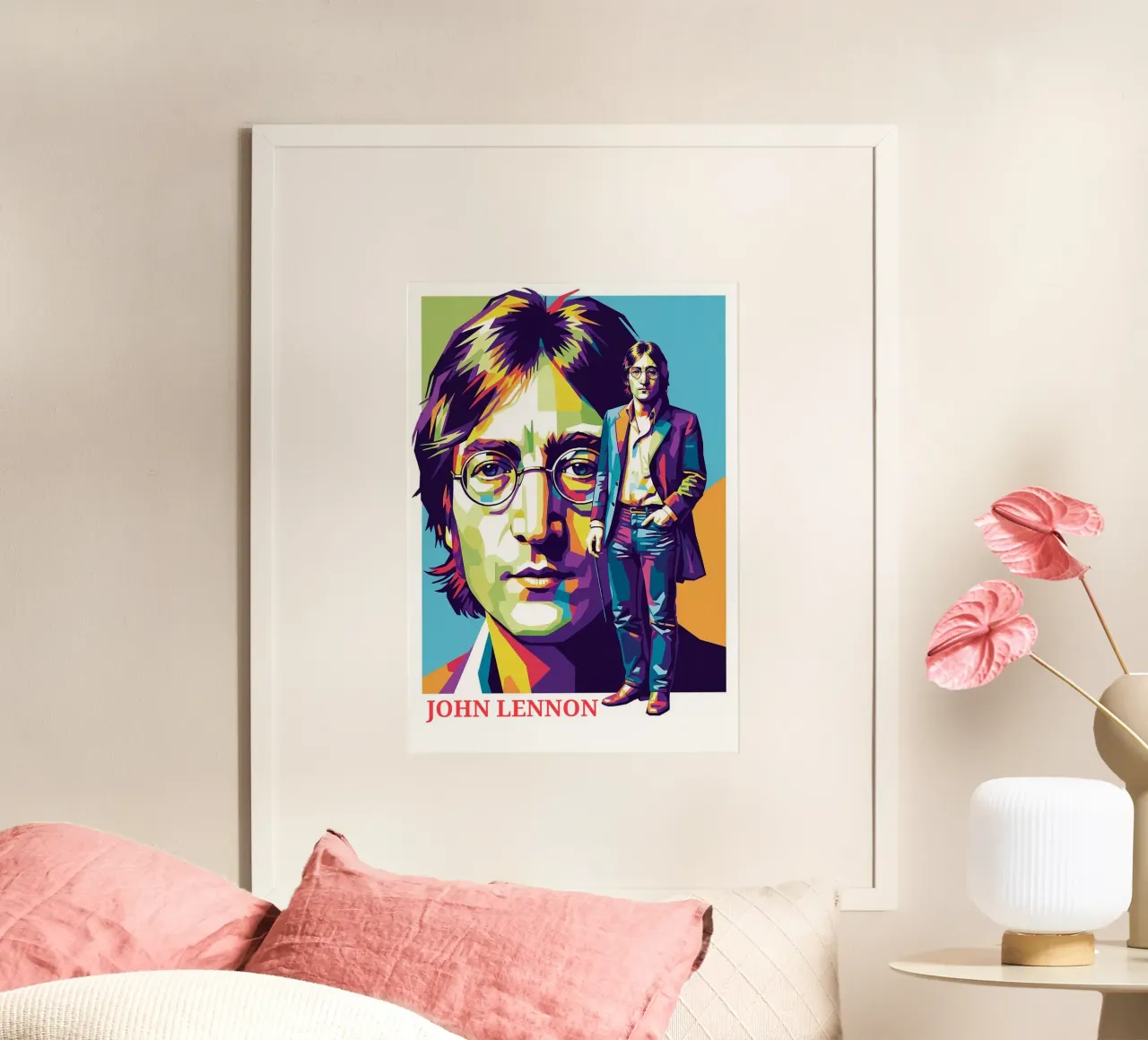 John Lennon style carta hahnemühle da Hantamrata