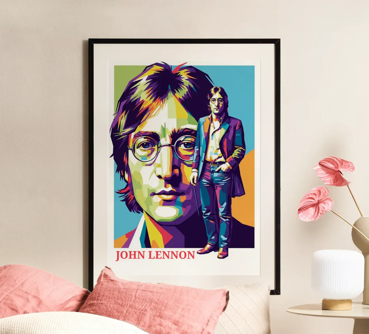 John Lennon style carta hahnemühle da Hantamrata