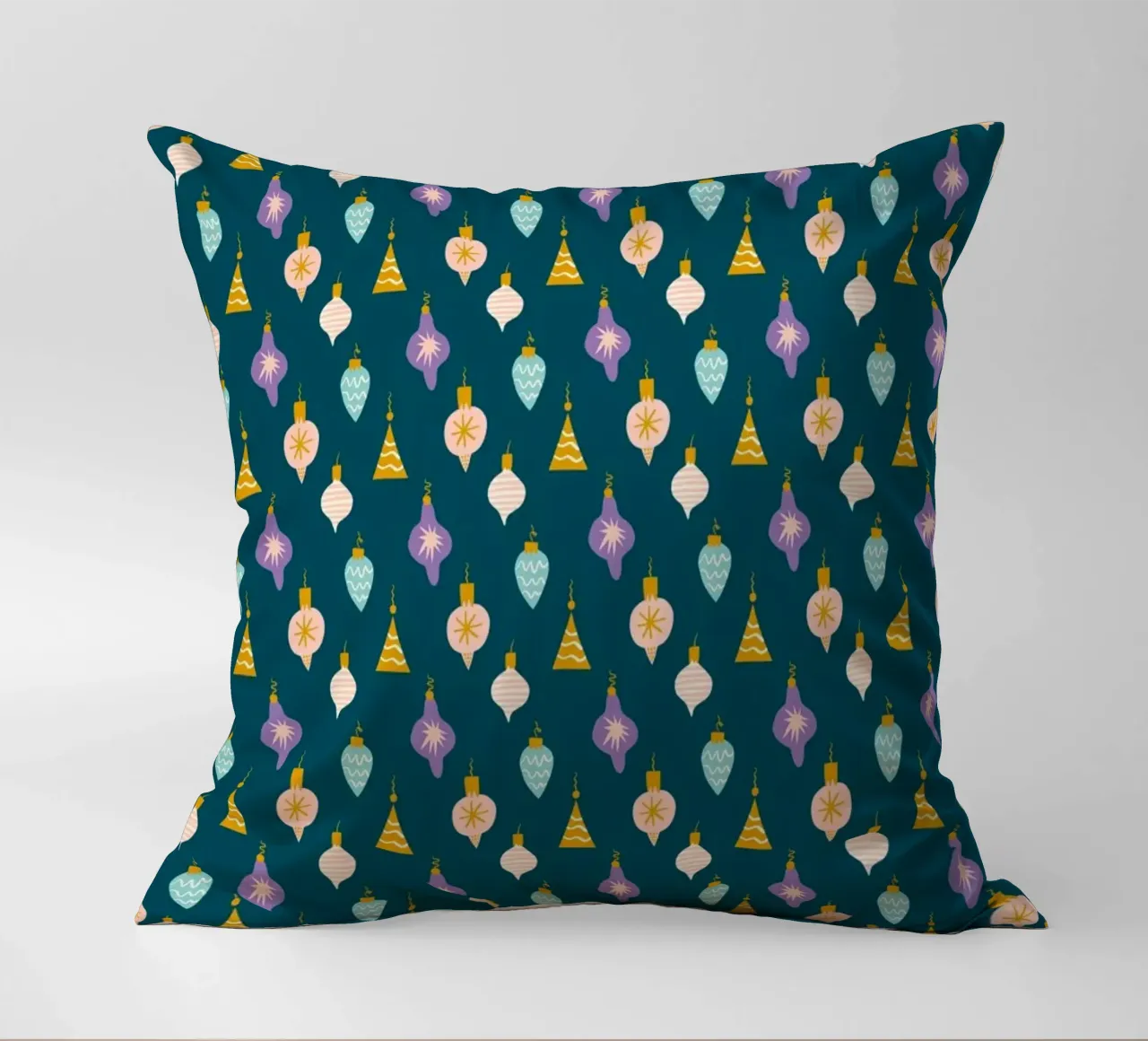 Christmas Pattern No 16 cuscino da treechild