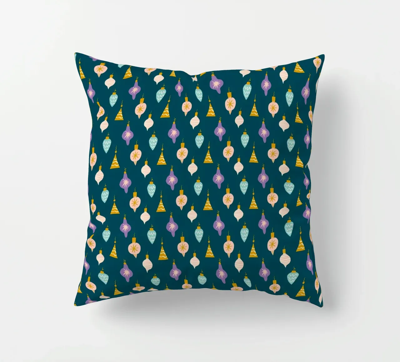 Christmas Pattern No 16 cuscino da treechild