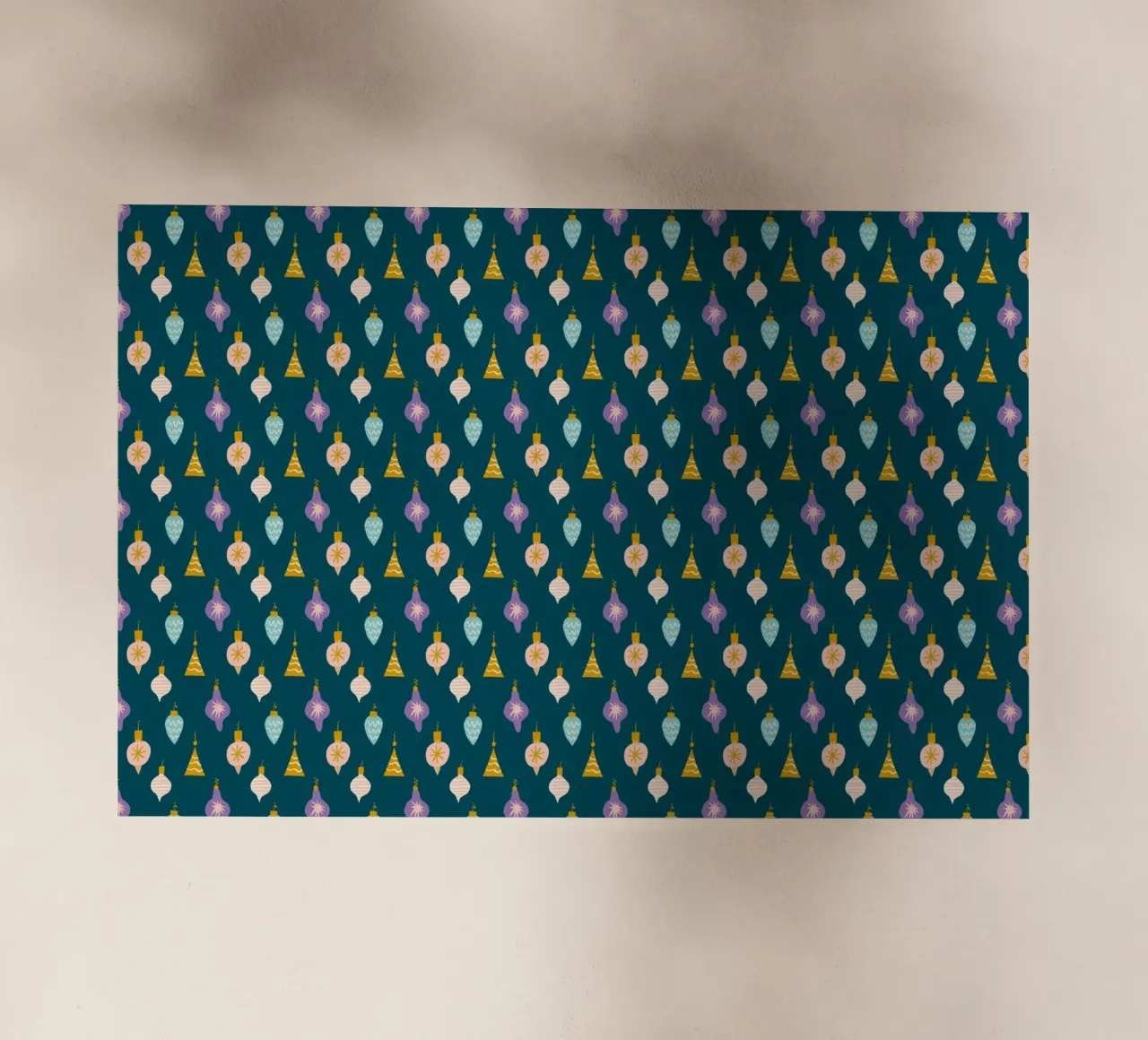 Christmas Pattern No 16 pellicola backlit da treechild