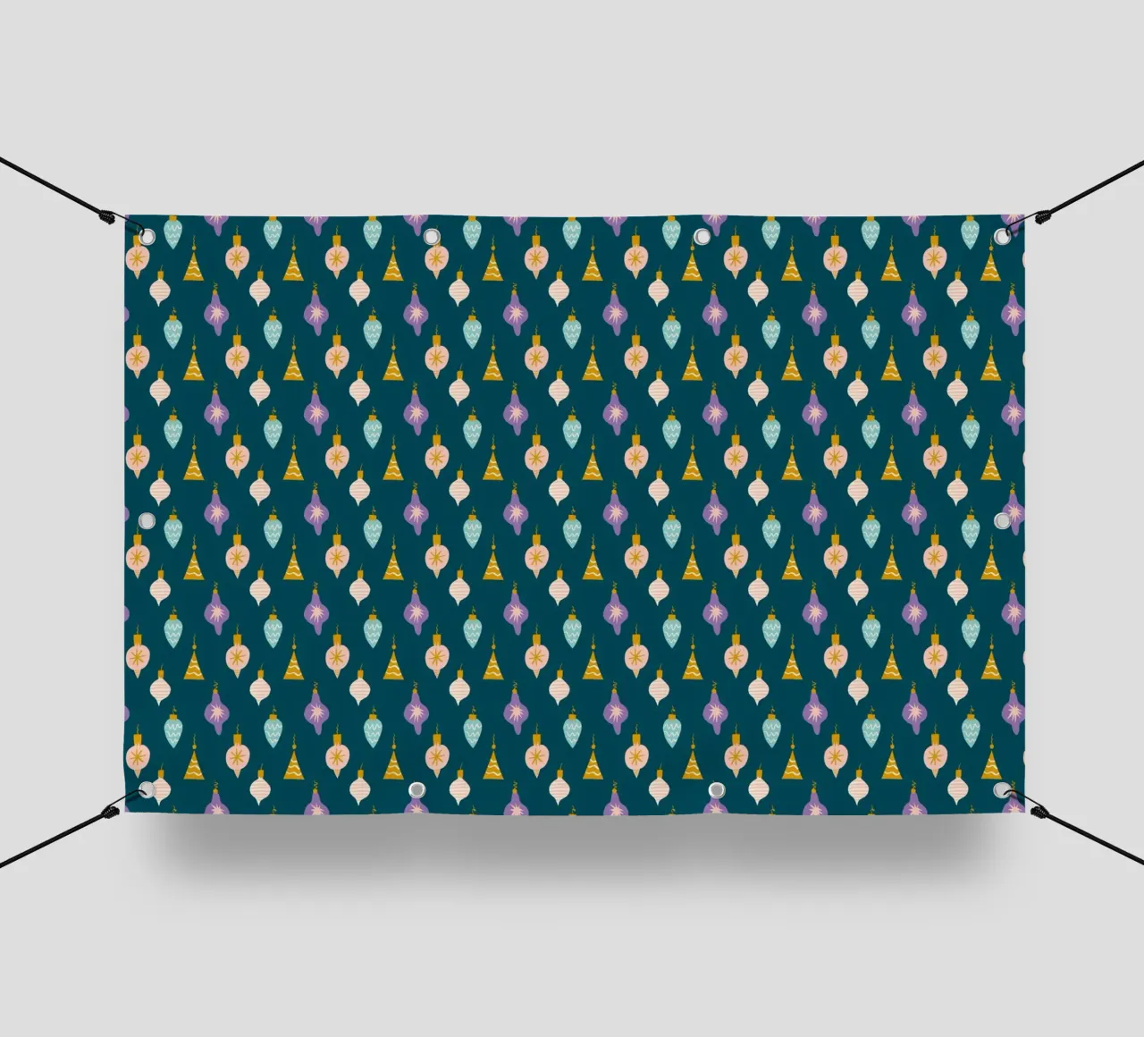 Christmas Pattern No 16 telo in pvc da treechild