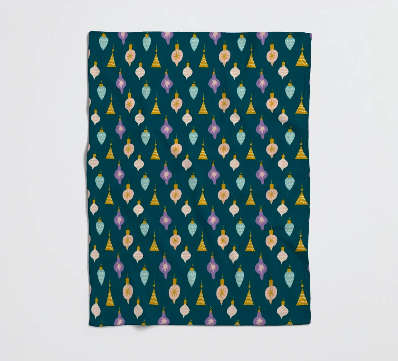 Christmas Pattern No 16 coperta in pile da treechild