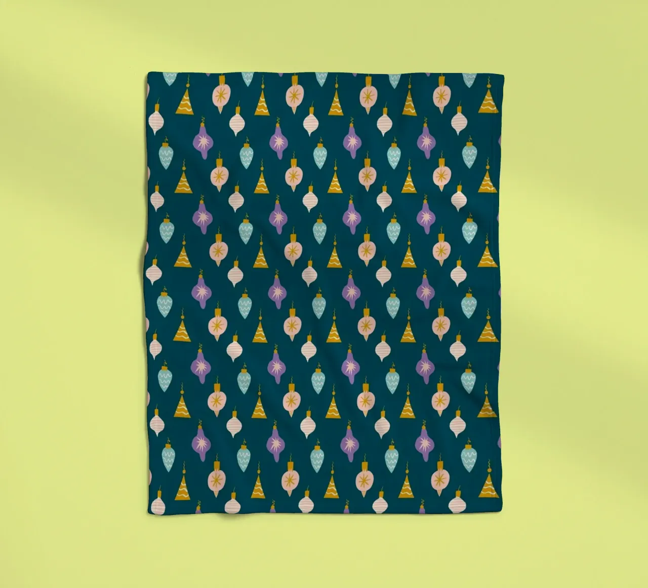 Christmas Pattern No 16 coperta in pile da treechild