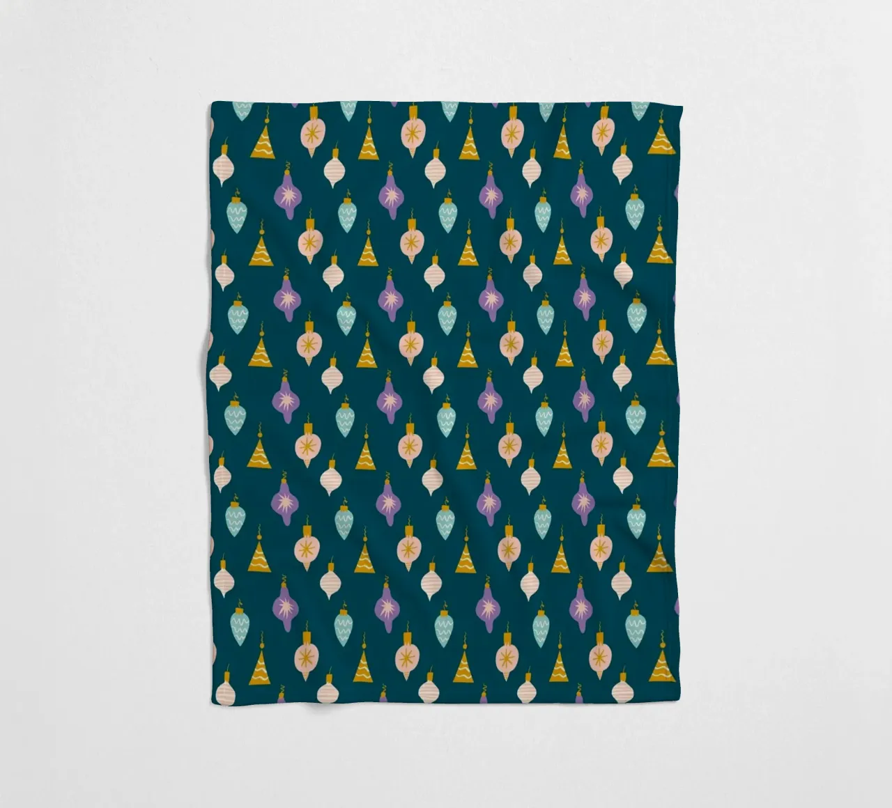 Christmas Pattern No 16 coperta in pile da treechild