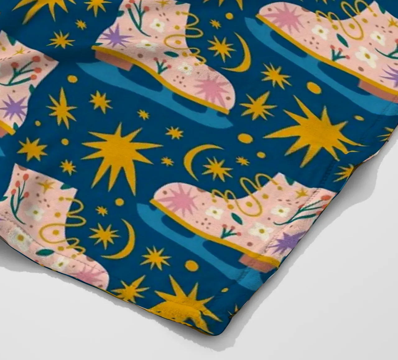 Christmas Pattern No 18 coperta in pile da treechild