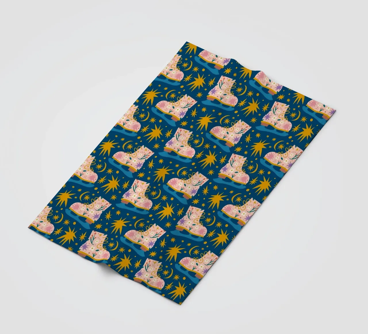 Christmas Pattern No 18 coperta in pile da treechild