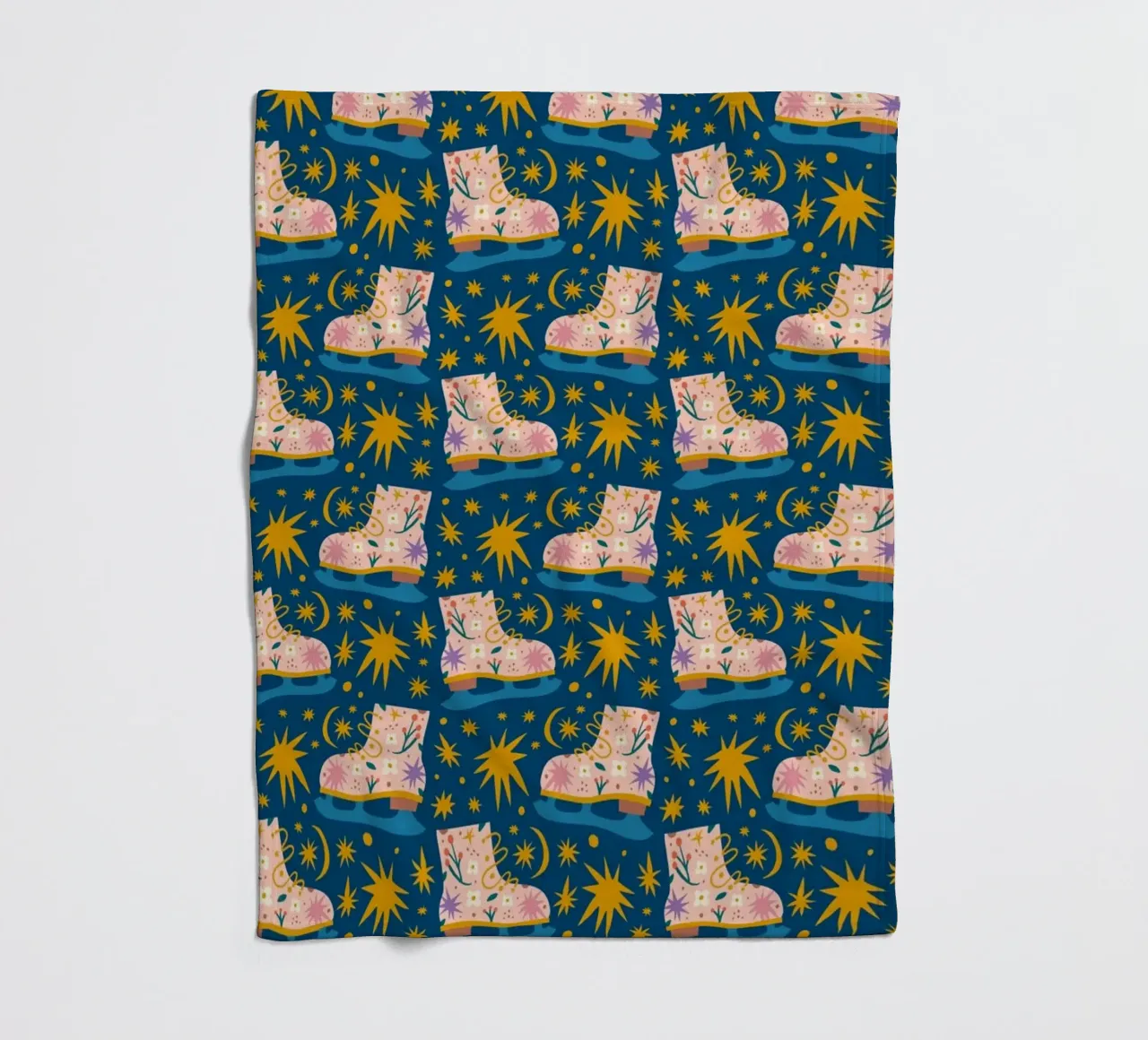 Christmas Pattern No 18 coperta in pile da treechild