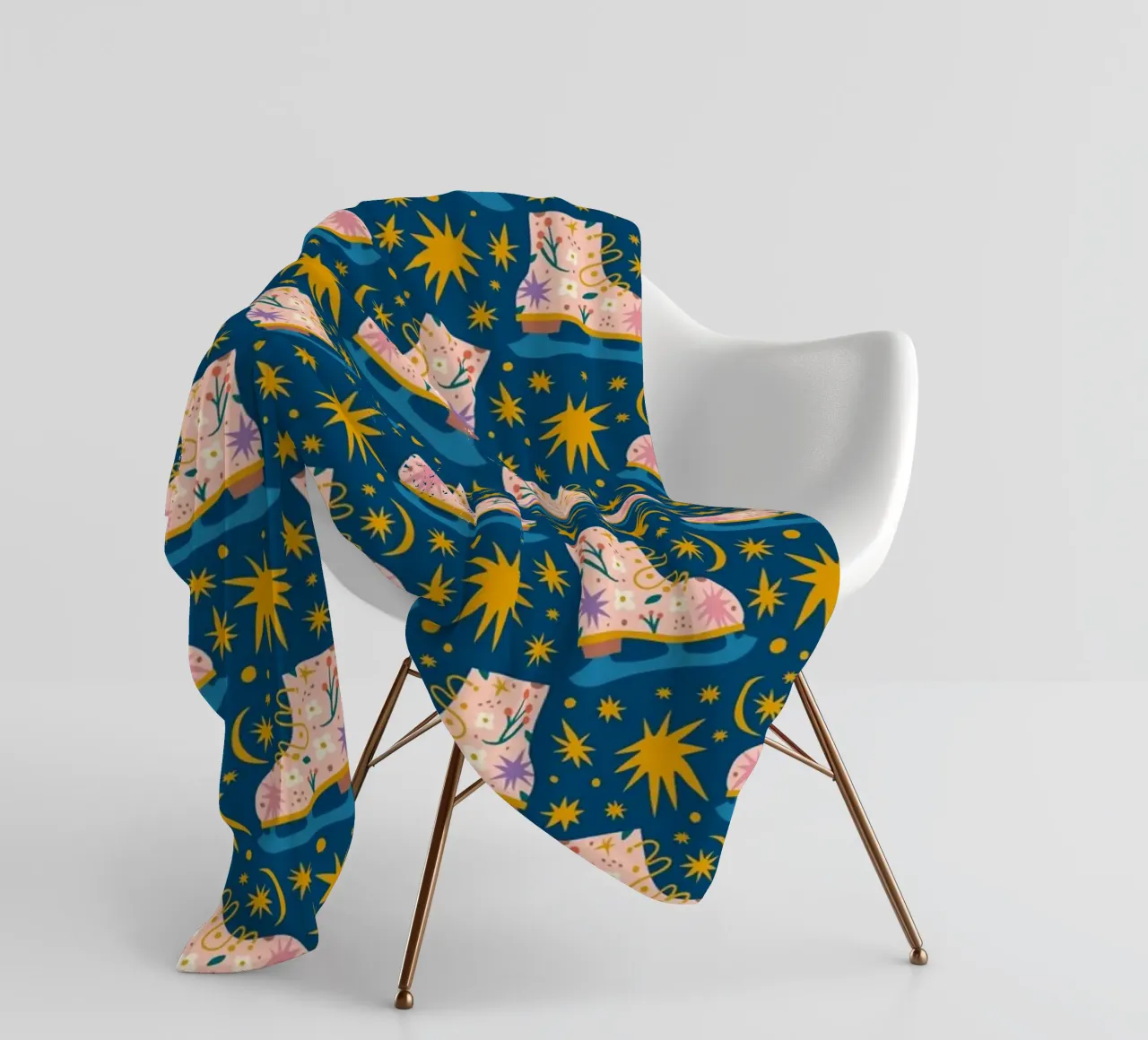 Christmas Pattern No 18 coperta in pile da treechild