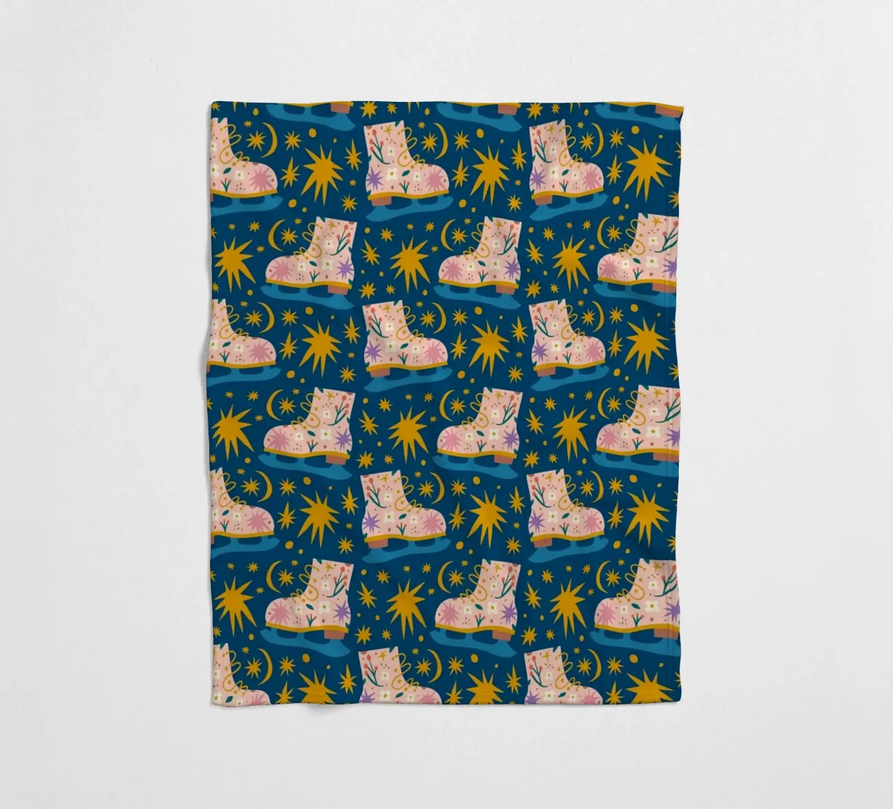 Christmas Pattern No 18 coperta in pile da treechild