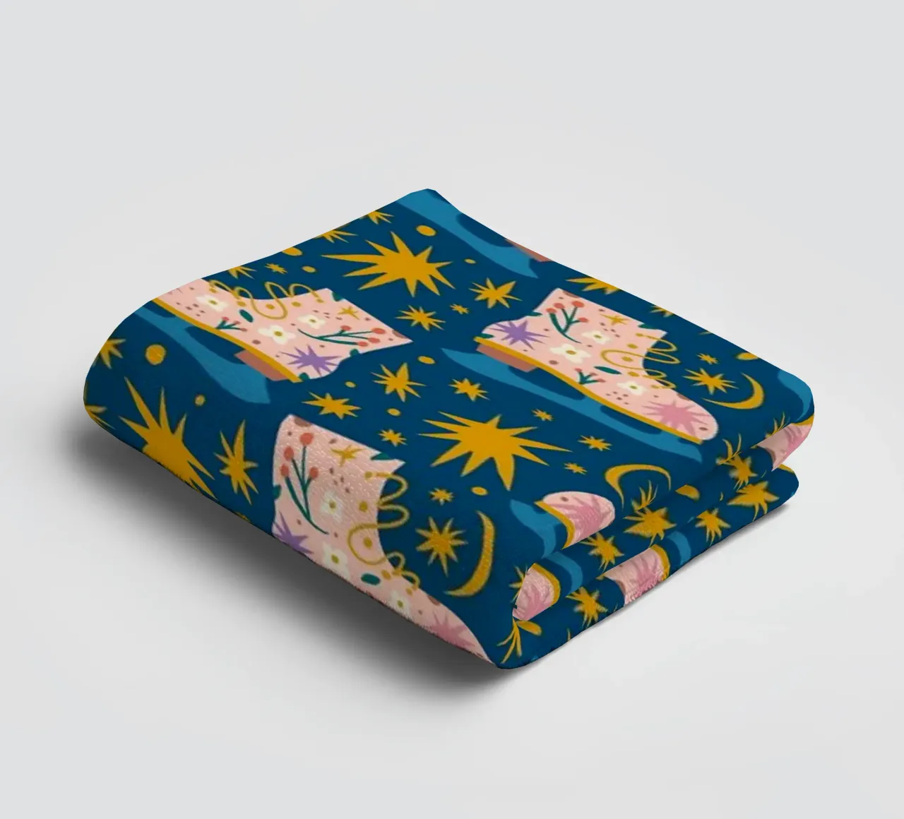 Christmas Pattern No 18 asciugamano da bagno da treechild