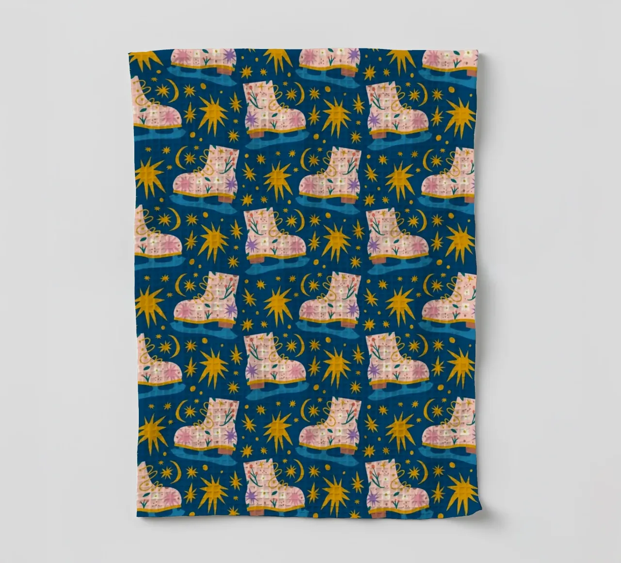 Christmas Pattern No 18 canovaccio da cucina da treechild