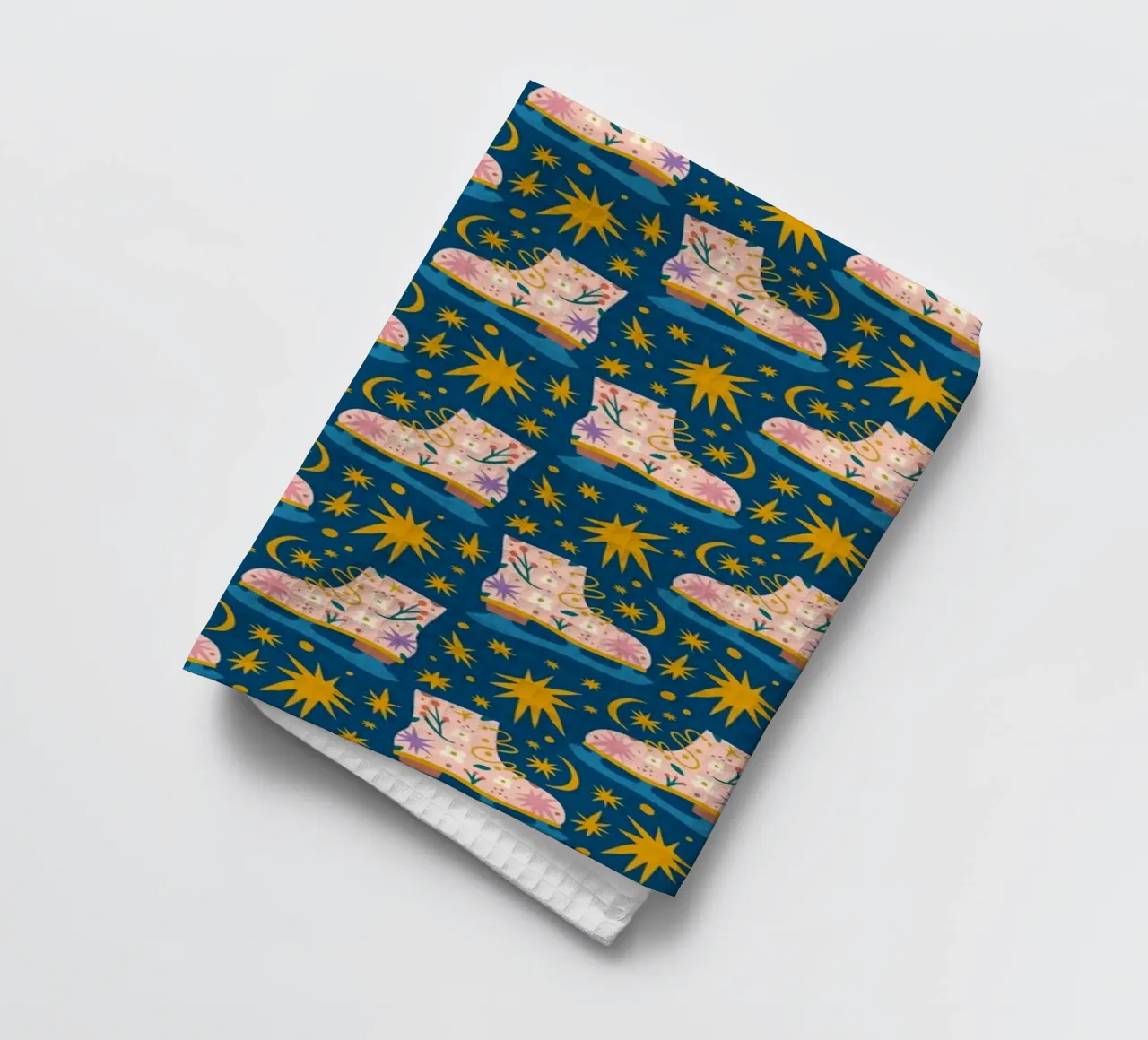 Christmas Pattern No 18 canovaccio da cucina da treechild