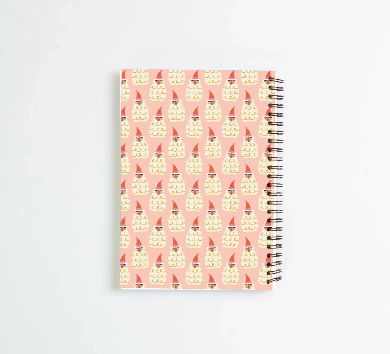 Christmas Pattern No 19 spiral notebook by treechild