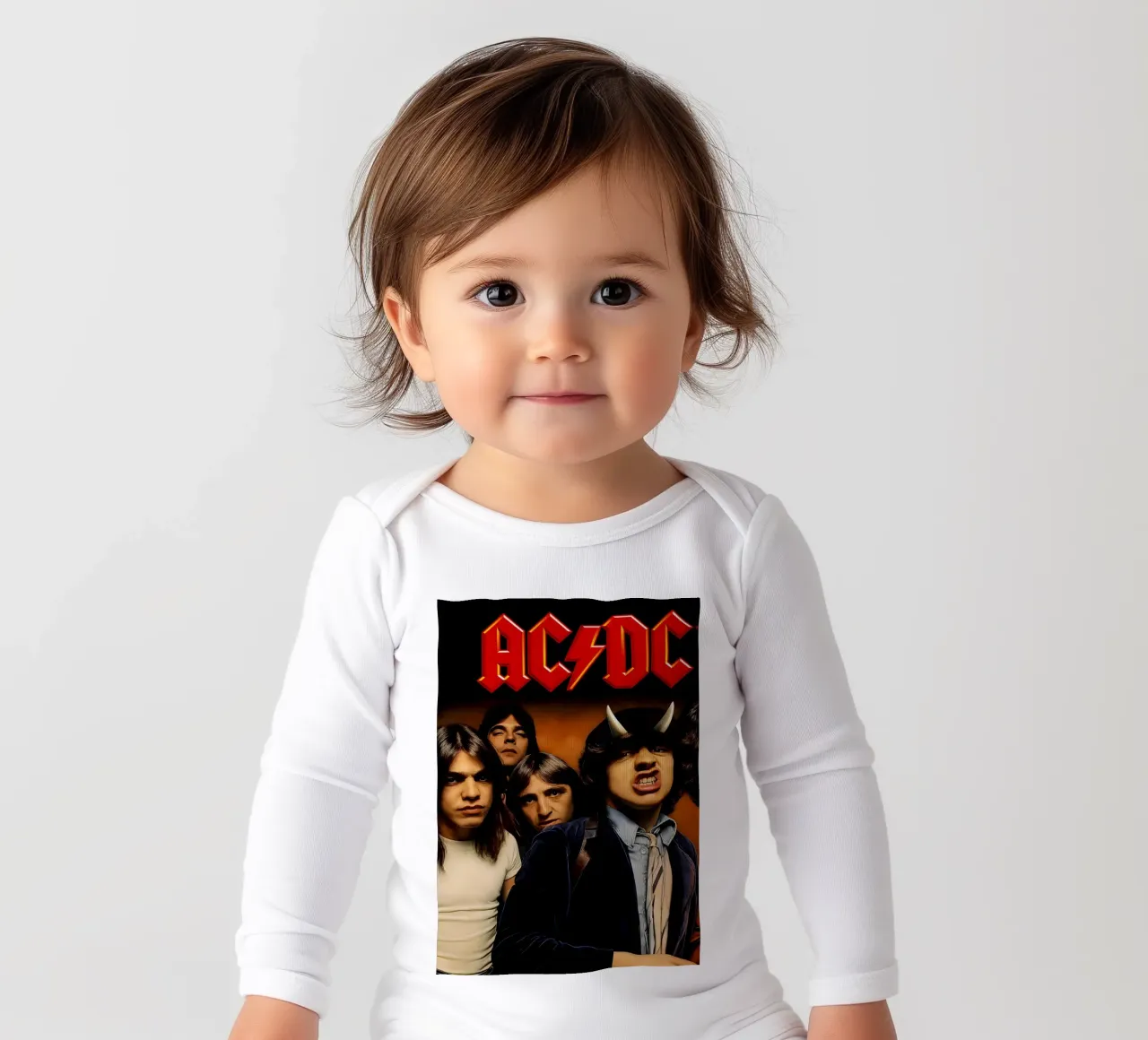 ACDC - Highway to Hell body neonato maniche lunghe da DGUnder