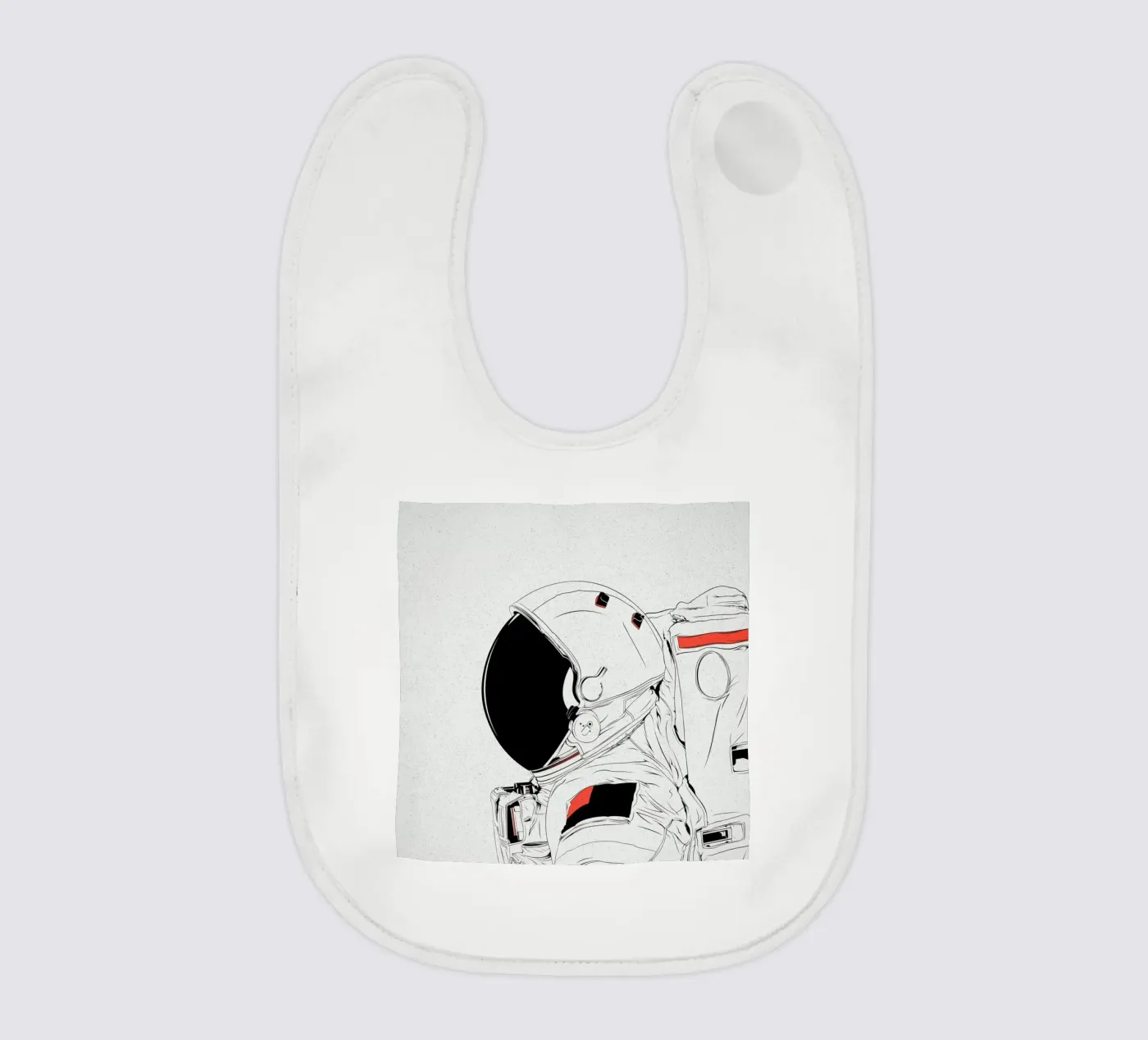 Astro White bavaglino da Cranio Dsgn