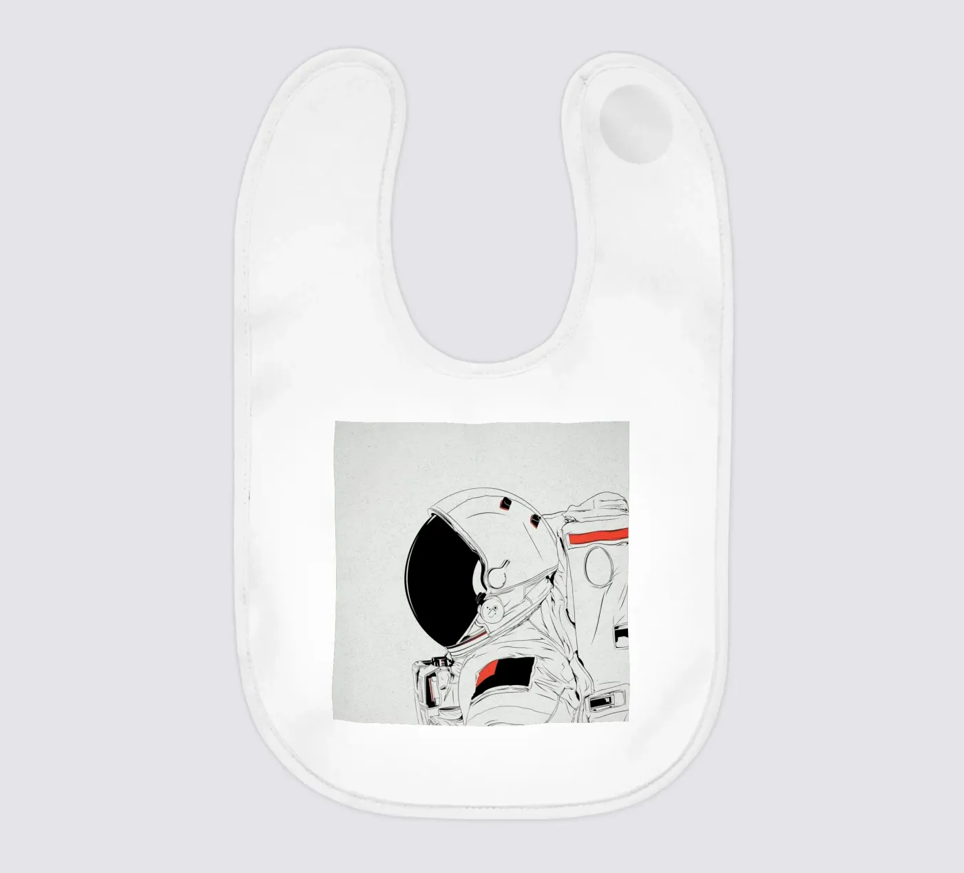 Astro White bavaglino da Cranio Dsgn