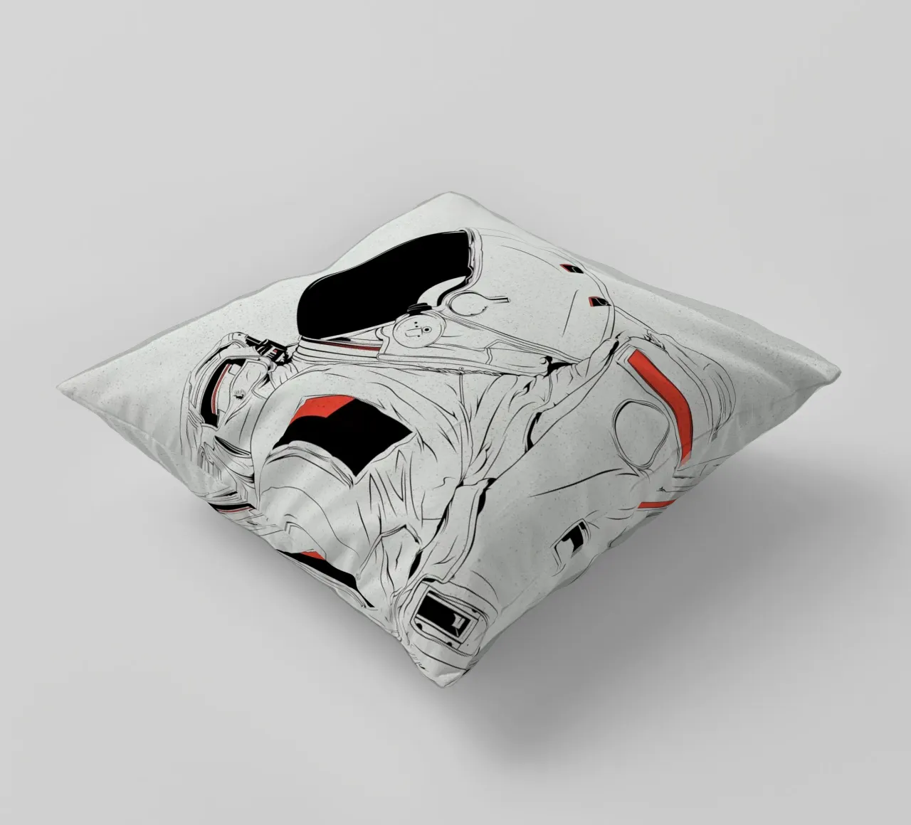 Astro White cuscino da Cranio Dsgn