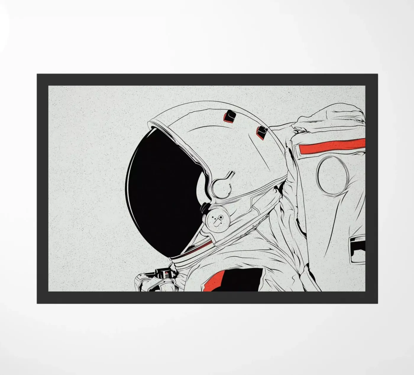 Astro White deurmat van Cranio Dsgn