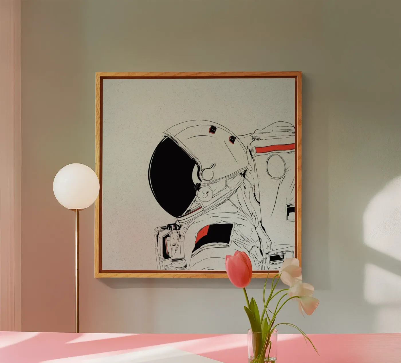 Astro White plexiglass da Cranio Dsgn