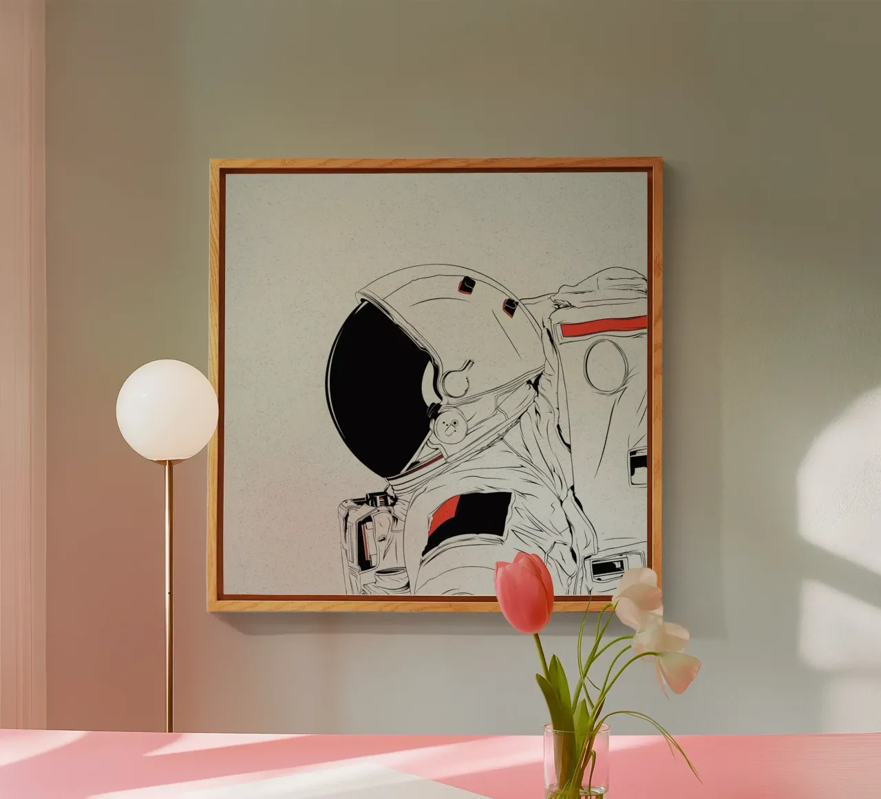 Astro White plexiglass da Cranio Dsgn