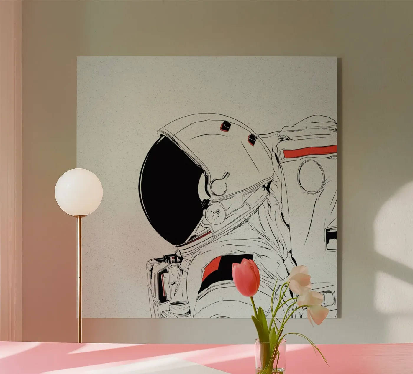 Astro White plexiglass da Cranio Dsgn