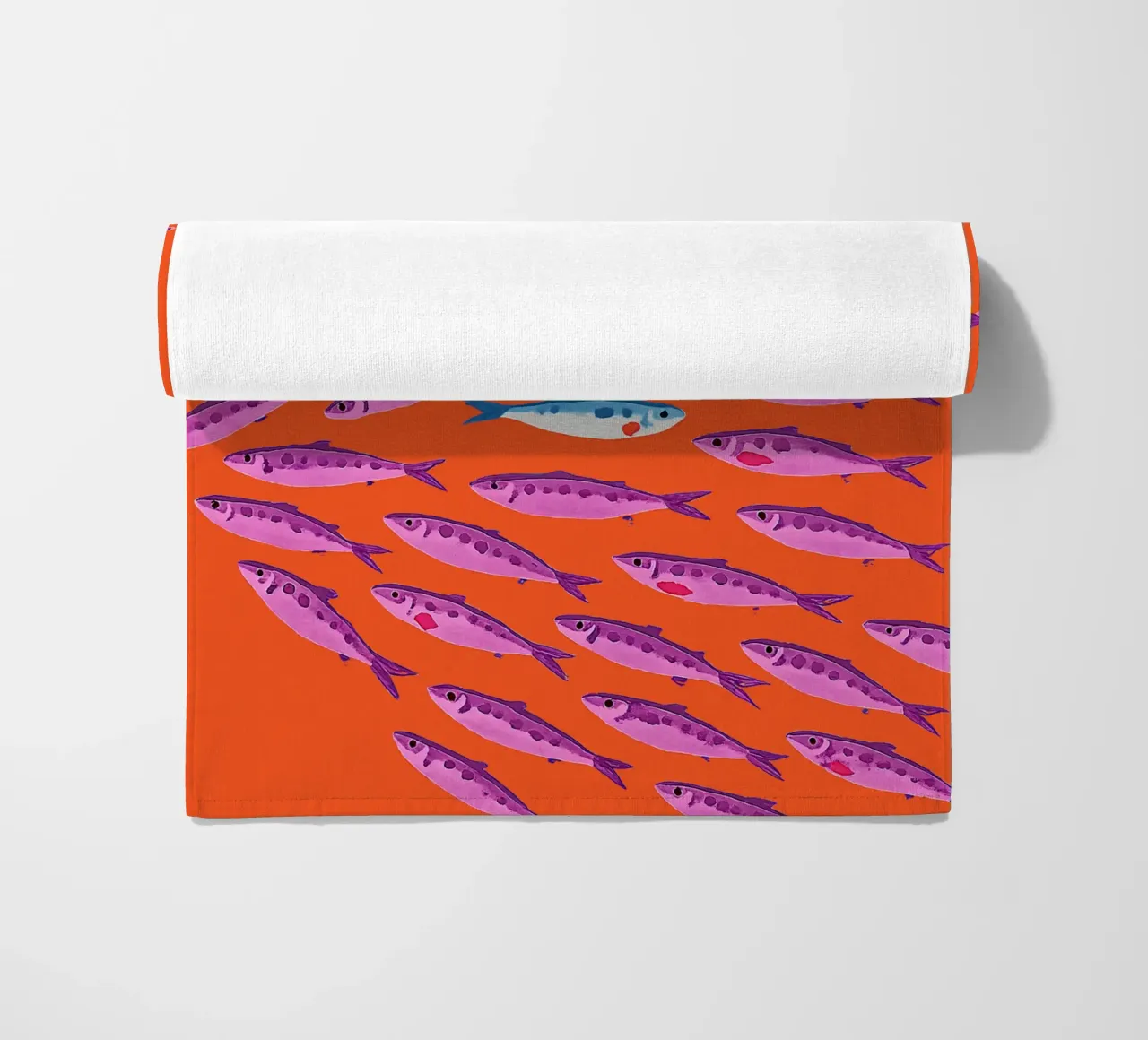 Non come gli altri - Pop-Art Fischbild telo mare da KUNSTstück