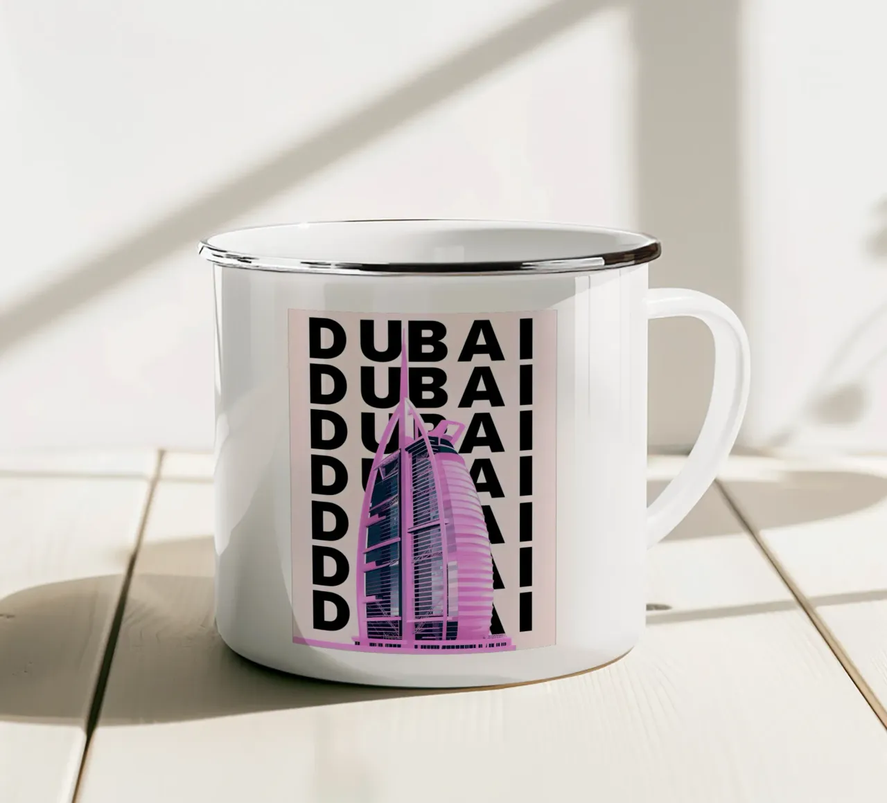 Dubai tazza in smalto da 🥝 KIWI STORE