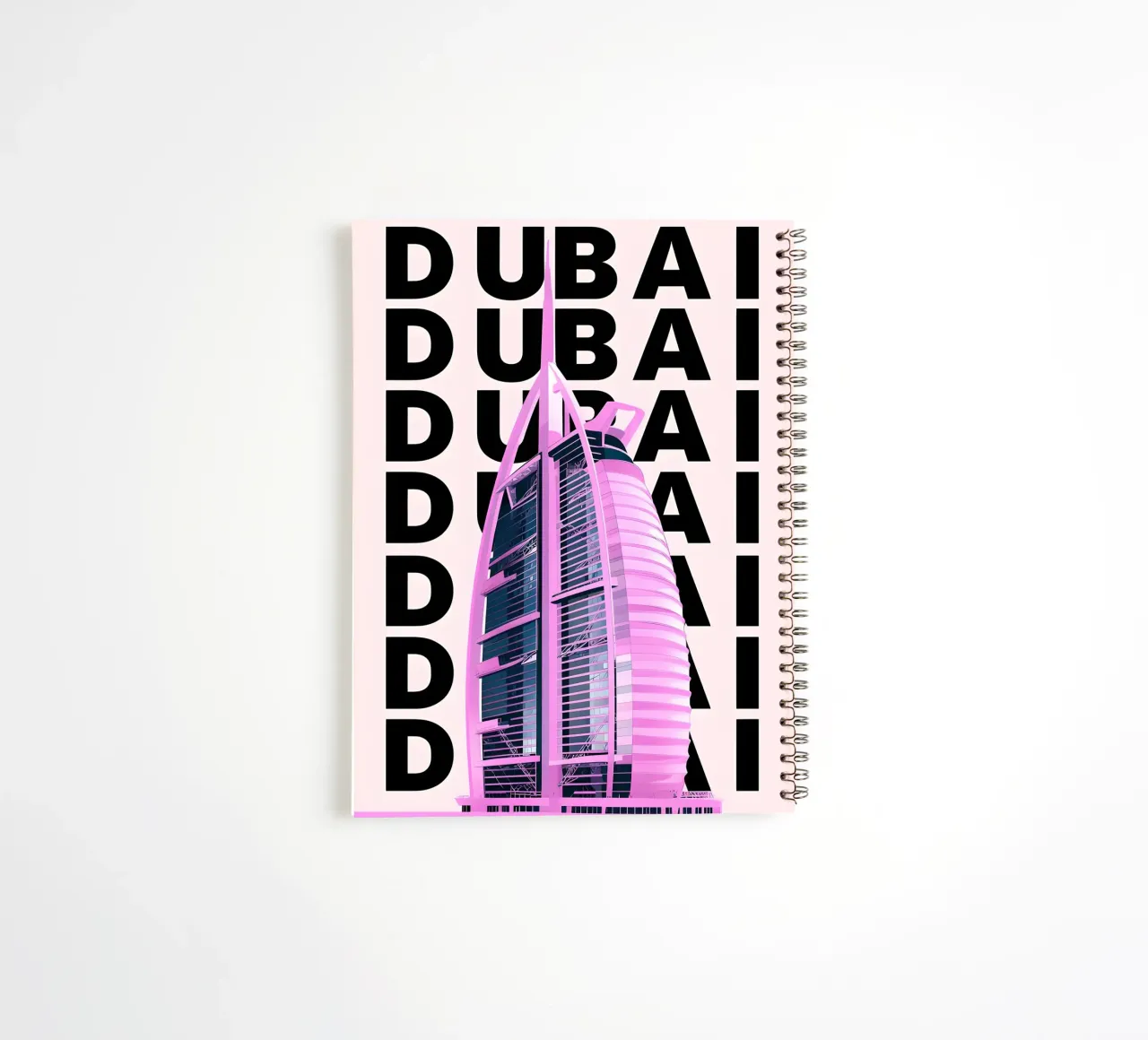 Dubai spiral notebook by 🥝 KIWI STORE