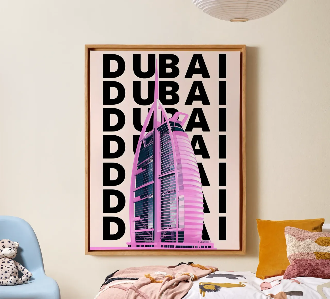 Dubai tela con Cornice a cassetta da 🥝 KIWI STORE