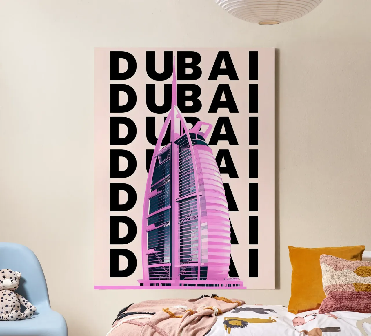 Dubai tela con Cornice a cassetta da 🥝 KIWI STORE
