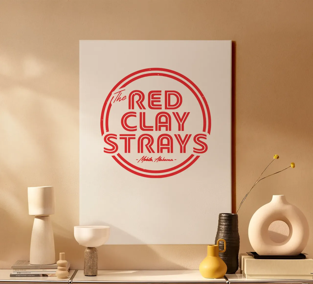 Gli Stary di argilla rossa tela da Music Fest
