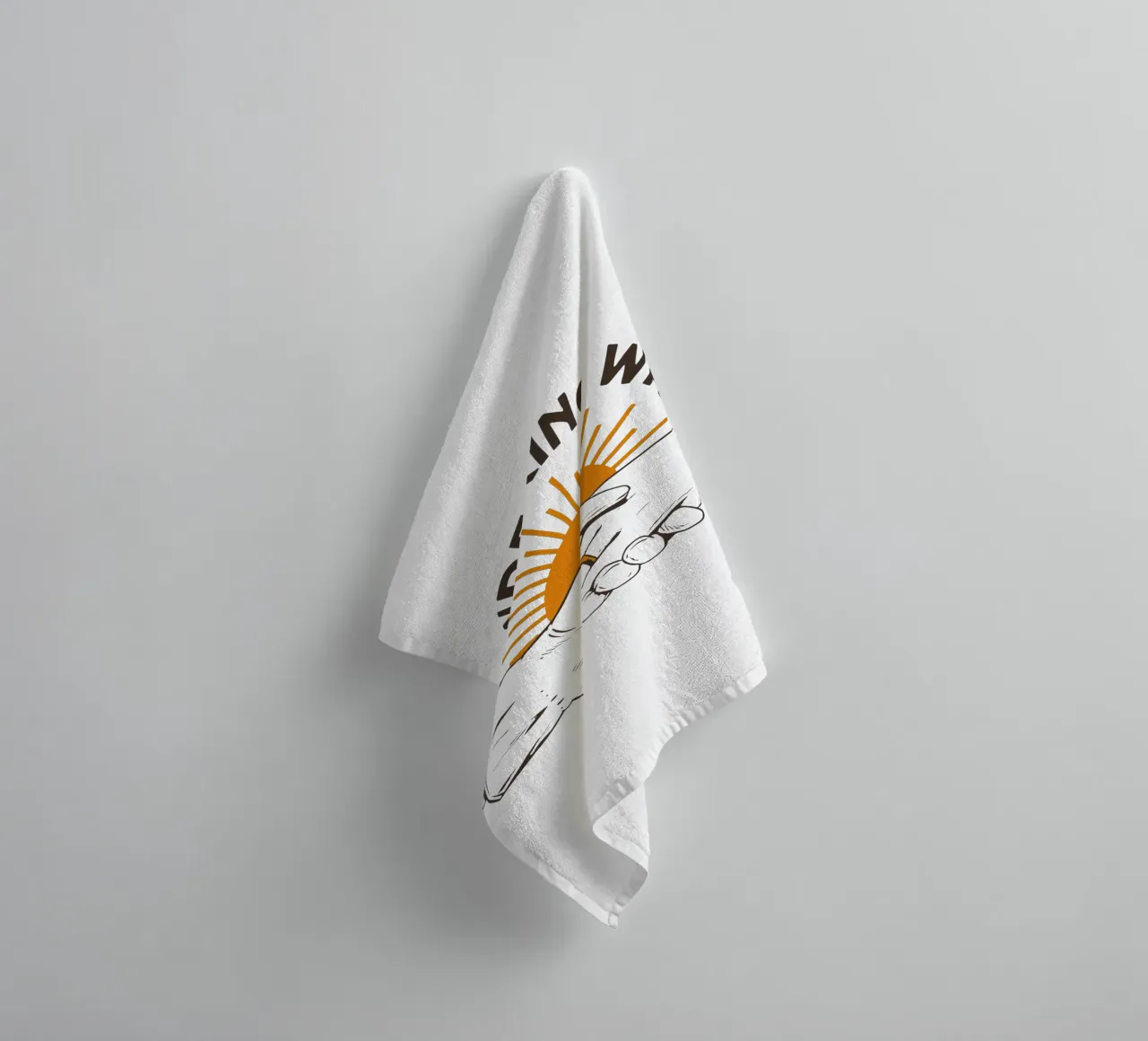 Wondering Why towel by Music Fest