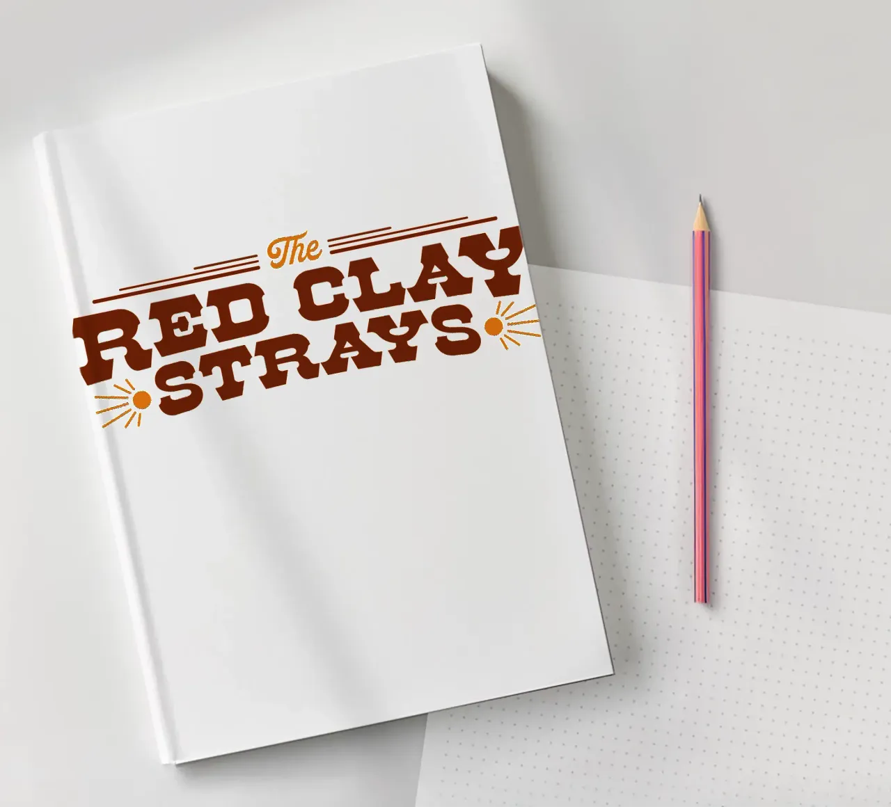 Red Clay Logo Tour cuaderno de Music Fest