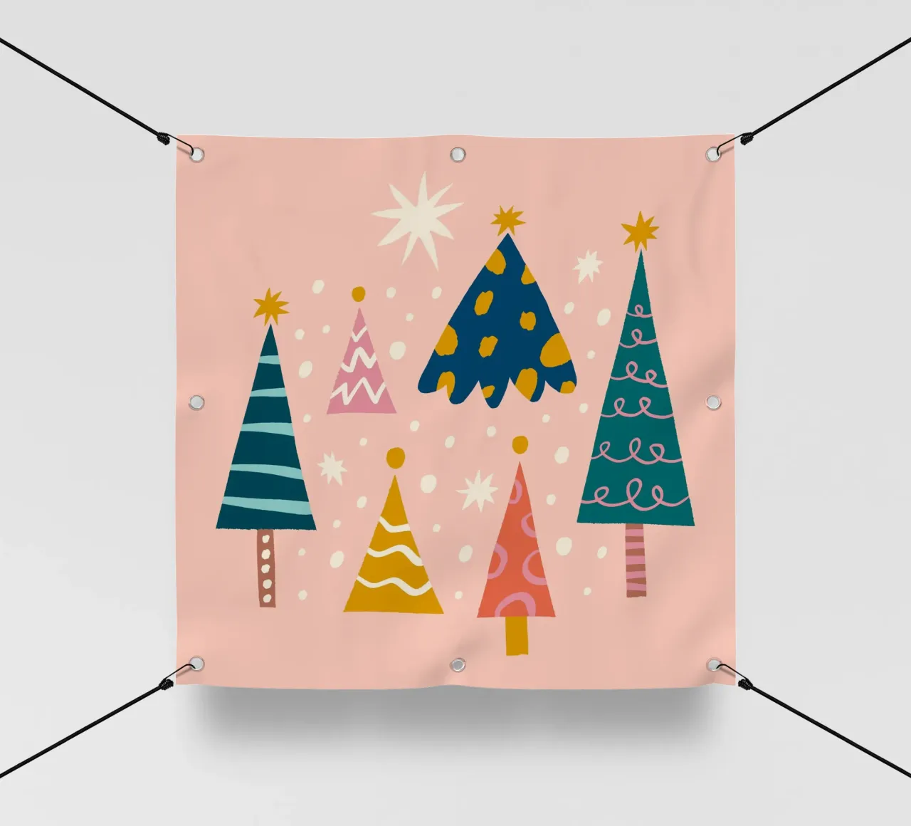 Happy Christmas No 41 telo in pvc da treechild