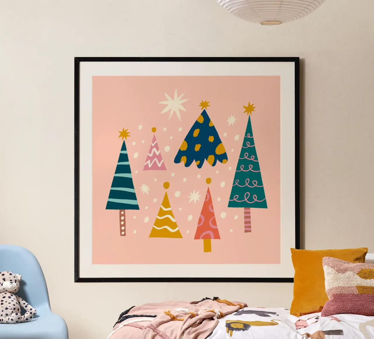 Happy Christmas No 41 carta hahnemühle da treechild