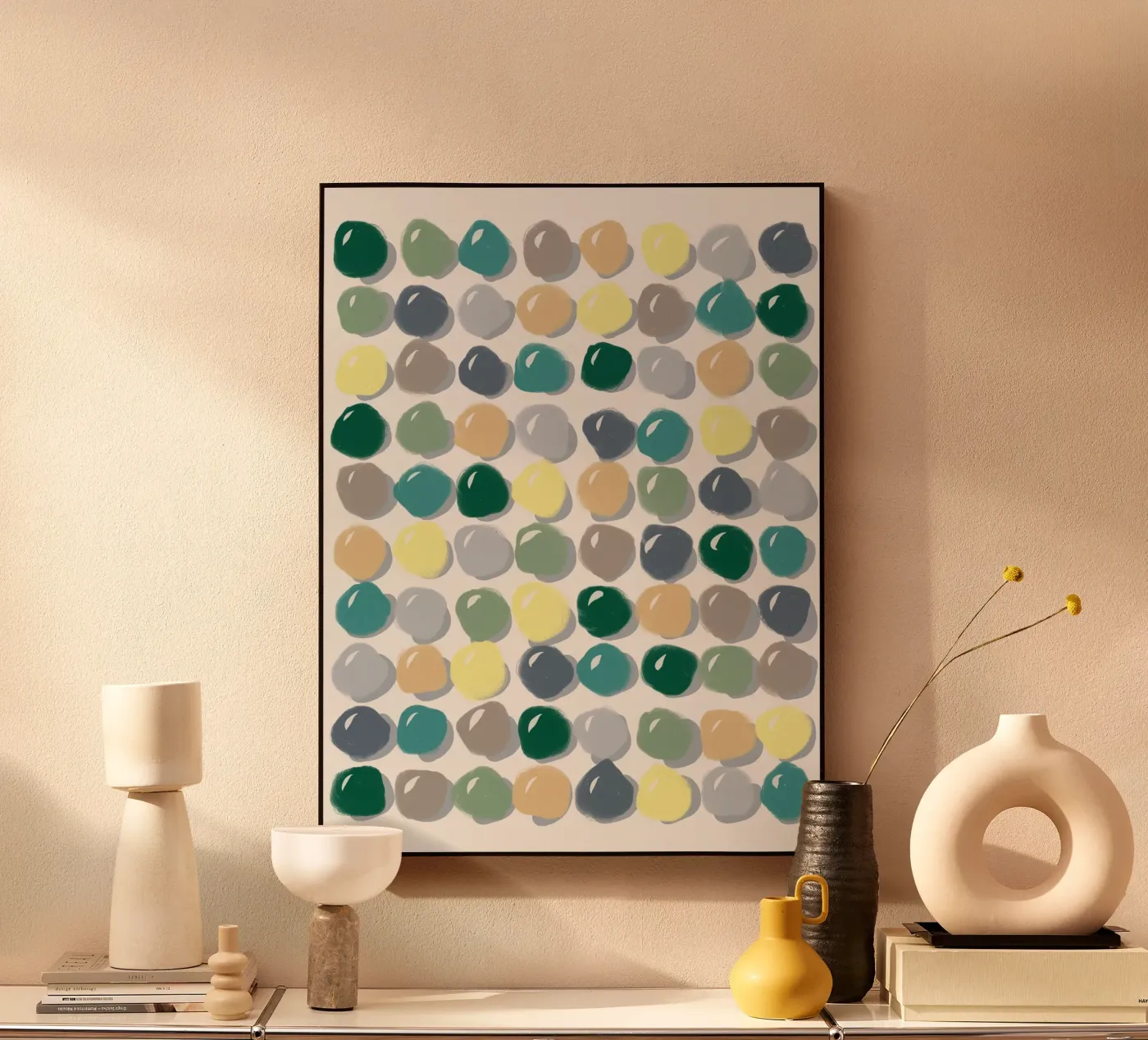 Pebbles forex plate by Viola