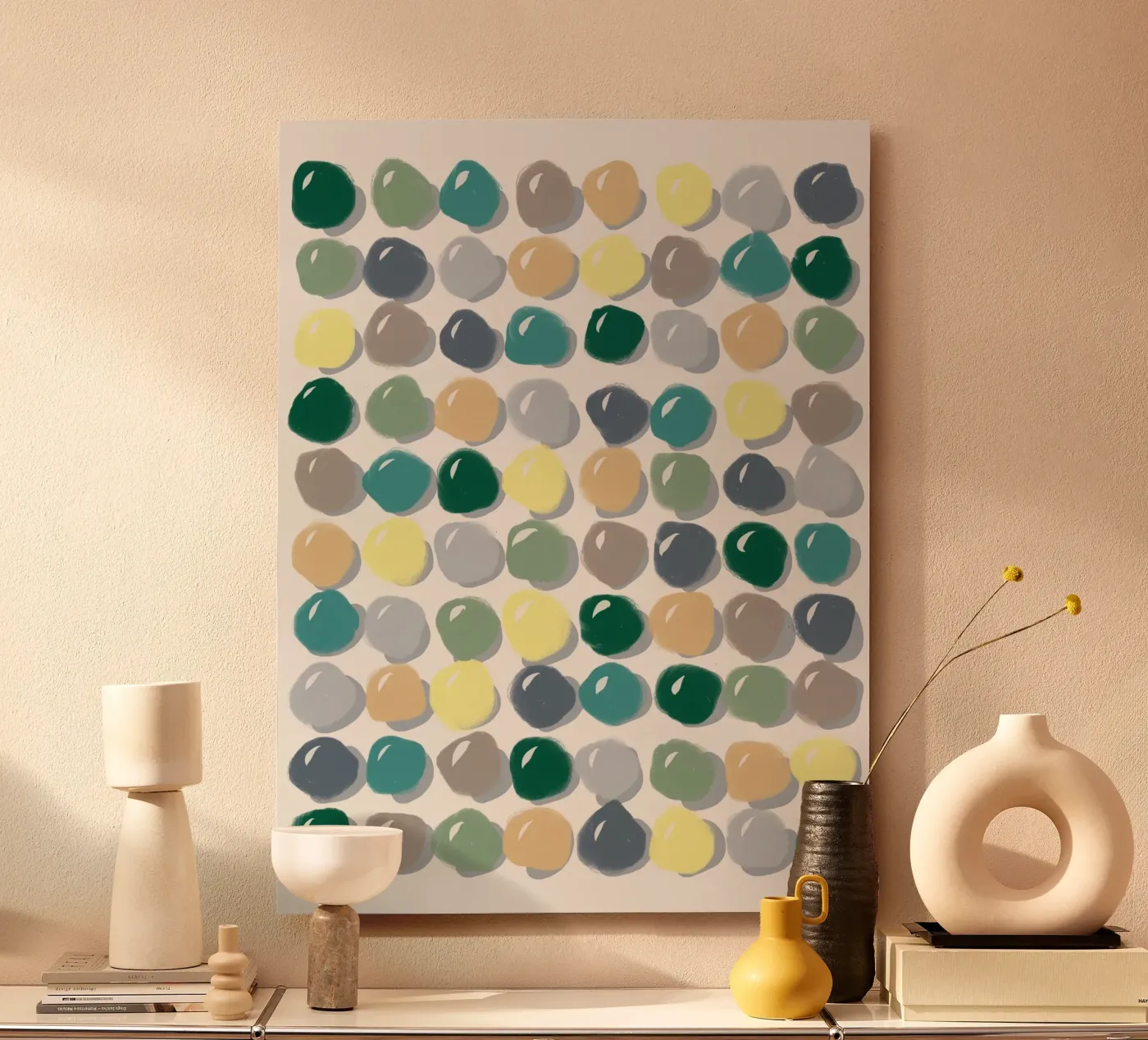 Pebbles forex plate by Viola