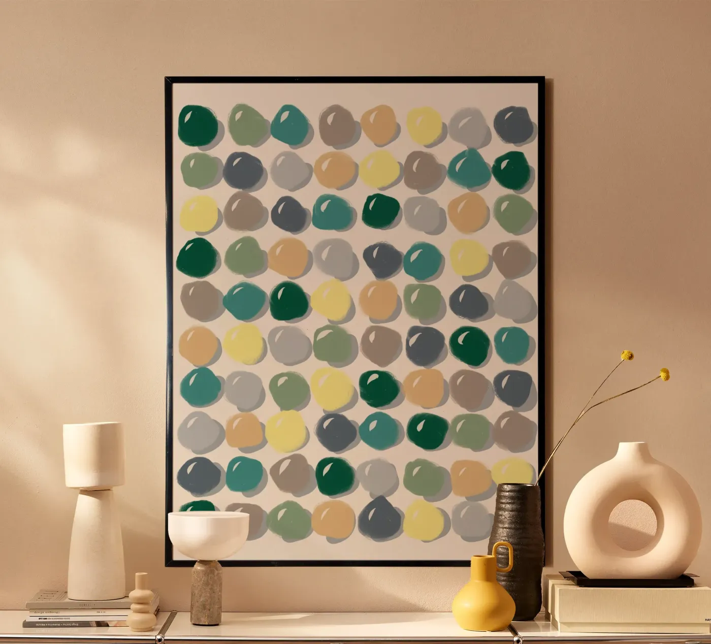 Pebbles poster van Viola