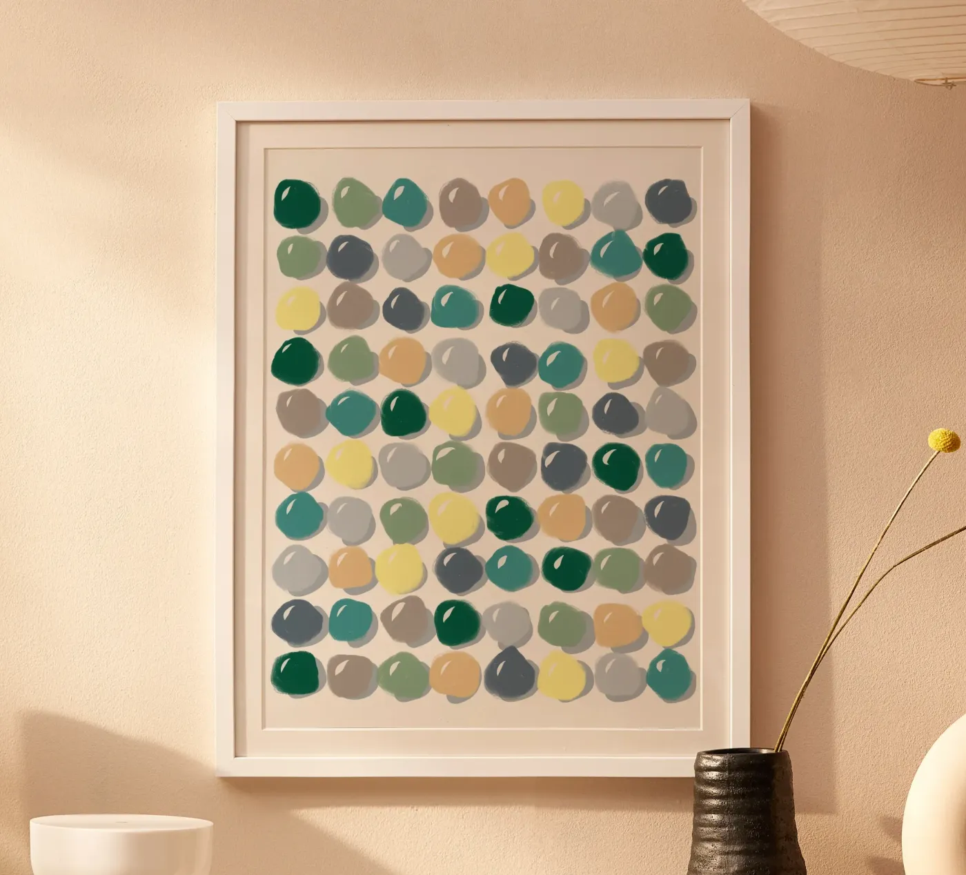 Pebbles poster van Viola
