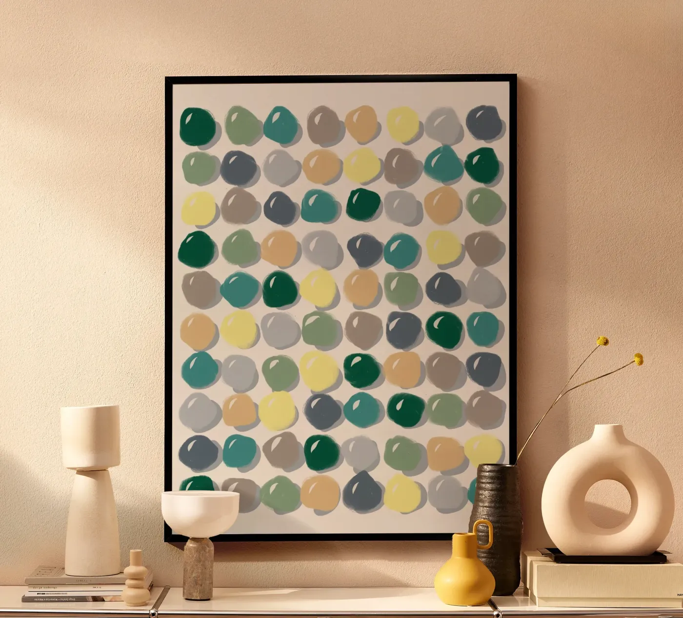 Pebbles poster van Viola