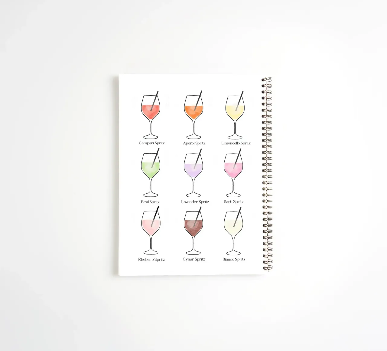 Spritz spiral notebook by Viola