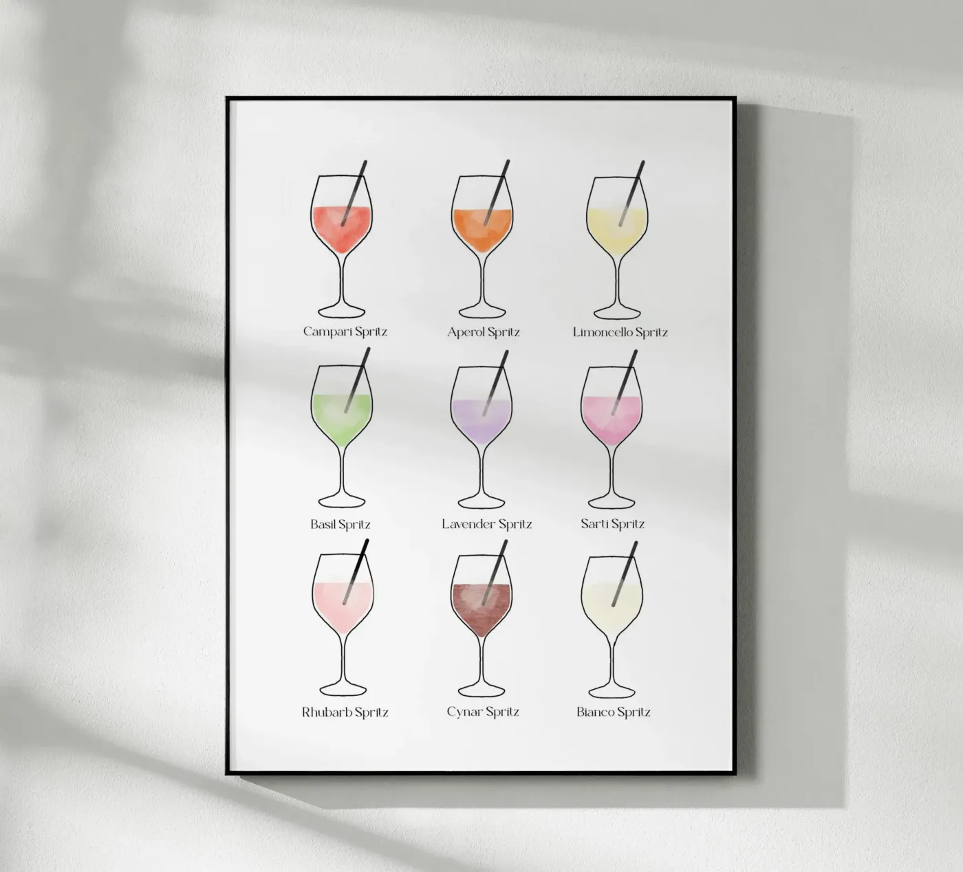Spritz acrylic glass by Viola