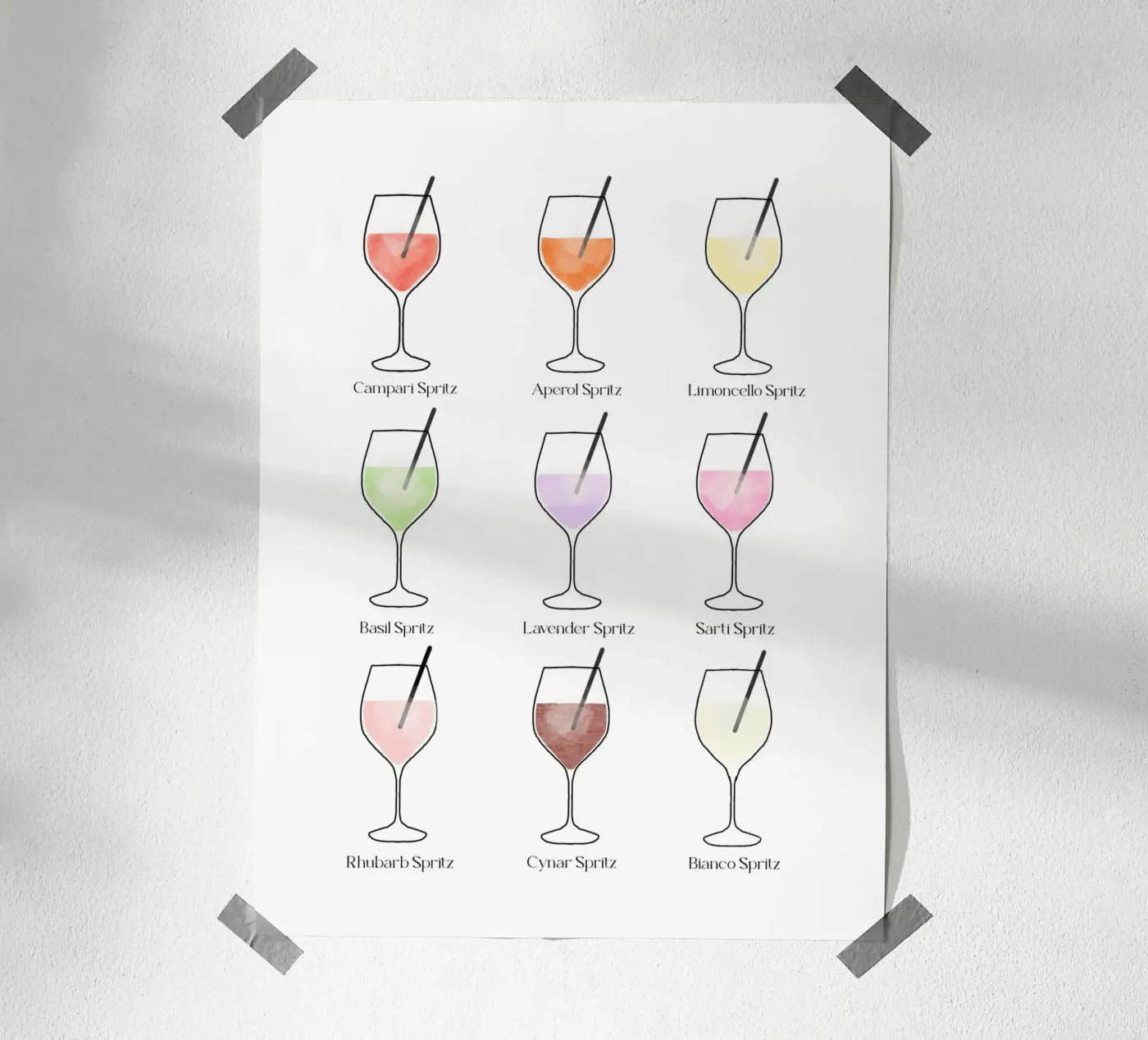 Spritz poster van Viola