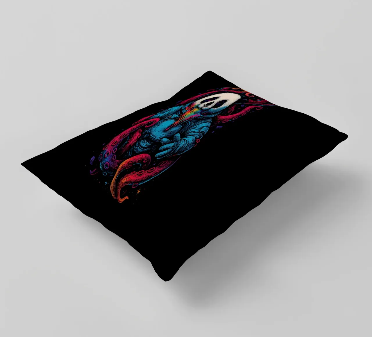 Cosmic Panda Kraken cuscino da BadrBrand