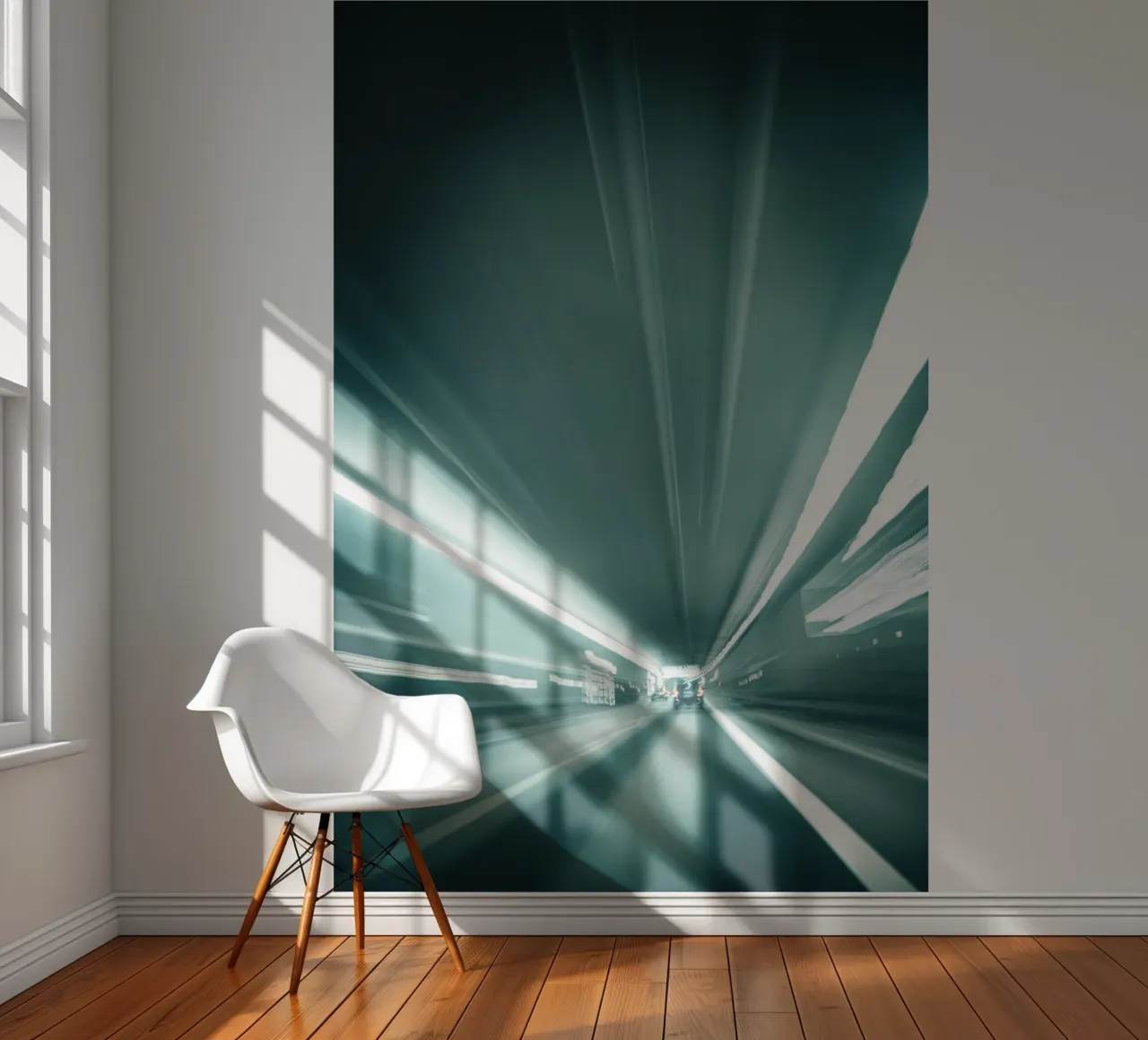 Speed fotobehang van Flo Klein