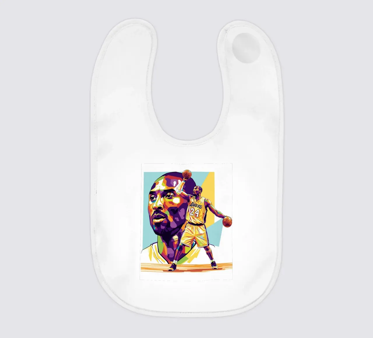 Kobe Bryant-WPAP art 1 bavaglino da Hantamrata